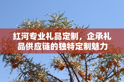 红河专业礼品定制，企承礼品供应链的独特定制魅力